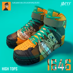 Ape High Tops #1646