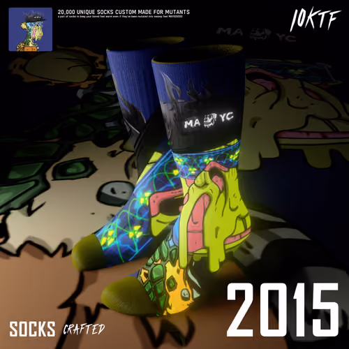 Mutant Crew Socks #2015