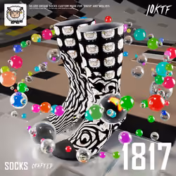 Wolf Crew Socks #1817