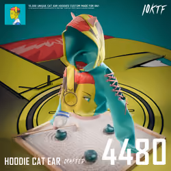 0N1 Cat Ear Hoodie #4480