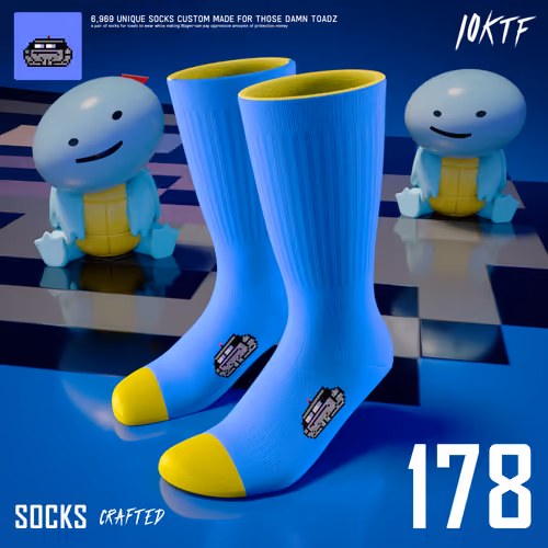 Toadz Crew Socks #178