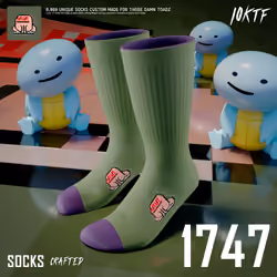 Toadz Crew Socks #1747