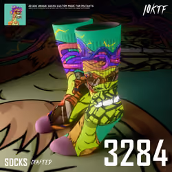 Mutant Crew Socks #3284