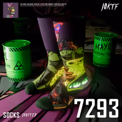 Mutant Crew Socks #7293