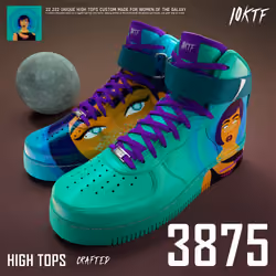 Galaxy High Tops #3875