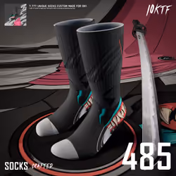 0N1 Crew Socks #485