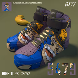 Ape High Tops #5479