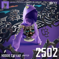 Gutter Cat Ear Hoodie #2502
