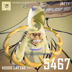 Ape Cat Ear Hoodie #5467