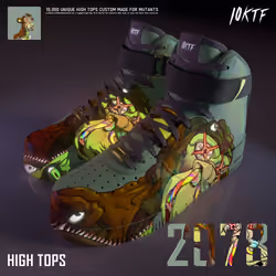 Mutant High Tops #2078