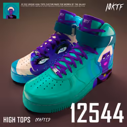 Galaxy High Tops #12544