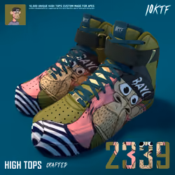 Ape High Tops #2339