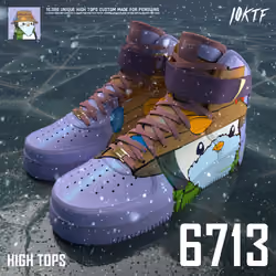 Pudgy High Tops #6713