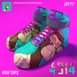 Ape High Tops #4314