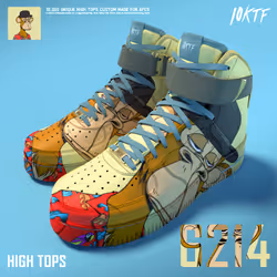 Ape High Tops #6214