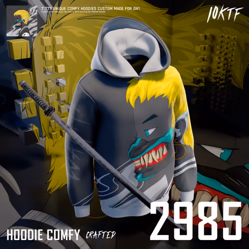 0N1 Comfy Hoodie #2985