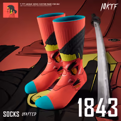 0N1 Crew Socks #1843