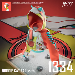 0N1 Cat Ear Hoodie #1334