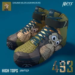 Ape High Tops #493