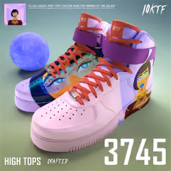 Galaxy High Tops #3745
