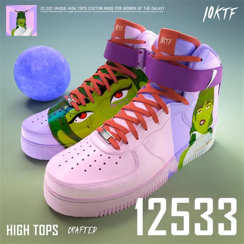Galaxy High Tops #12533