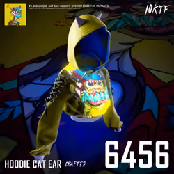 Mutant Cat Ear Hoodie #6456