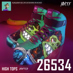 Mutant High Tops #26534