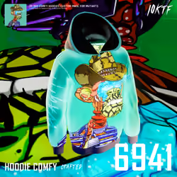 Mutant Comfy Hoodie #6941