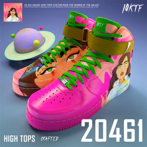 Galaxy High Tops #20461