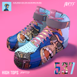 Ape High Tops #537