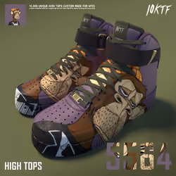 Ape High Tops #5564