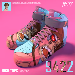 Ape High Tops #9422