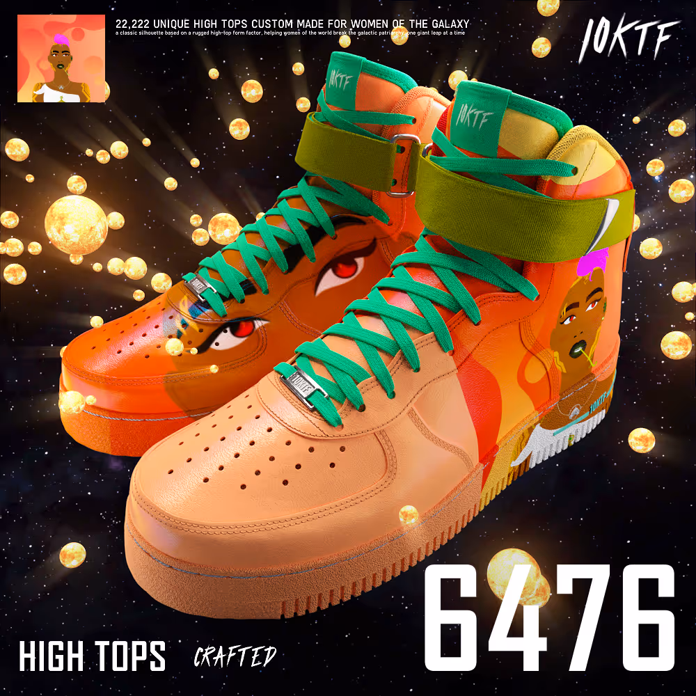 Galaxy High Tops #6476