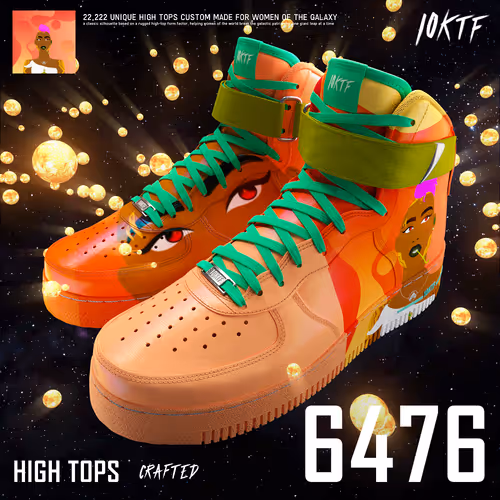 Galaxy High Tops #6476