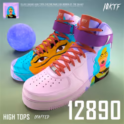 Galaxy High Tops #12890
