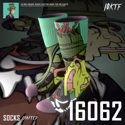 Mutant Crew Socks #16062