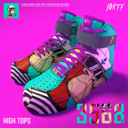 Ape High Tops #3568