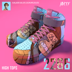 Ape High Tops #2266