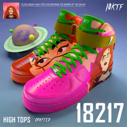 Galaxy High Tops #18217