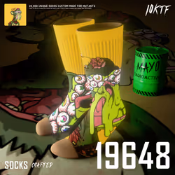 Mutant Crew Socks #19648