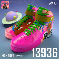 Galaxy High Tops #13936