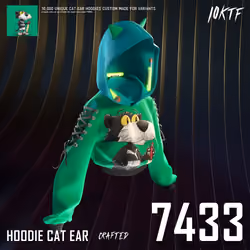Puma Cat Ear Hoodie #7433