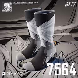 0N1 Crew Socks #7564