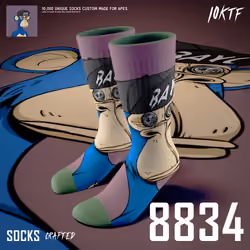Ape Crew Socks #8834