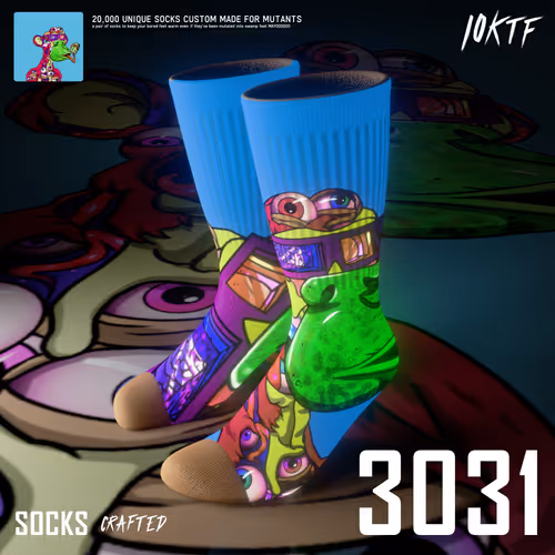 Mutant Crew Socks #3031