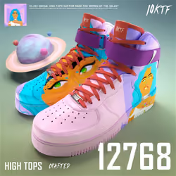 Galaxy High Tops #12768