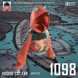 RENGA Cat Ear Hoodie #1098