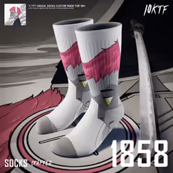 0N1 Crew Socks #1858