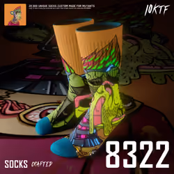 Mutant Crew Socks #8322