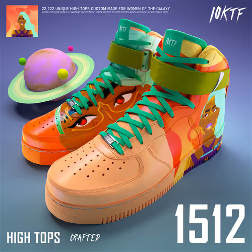 Galaxy High Tops #1512